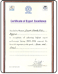 Certification Of Excellance